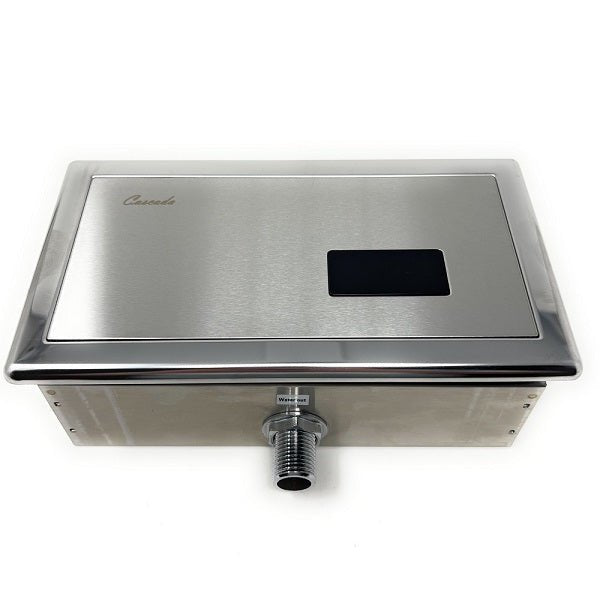 Cascada Concealed Sensor Urinal Flush Valve - Rectangular