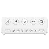 Cascada Florence ADA comfort height smart bidet toilet floor-mounted in white ceramic
