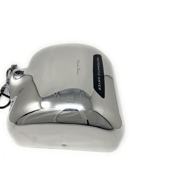 Cascada automatic hand dryer wall mounted in commercial restroom