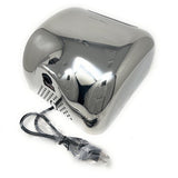 Automatic hand dryer with infrared sensor for touch-free operation