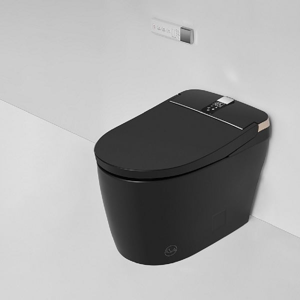 Milano Smart Toilet - Auto Flush, Heated Bidet, Matte Black