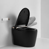 Milano Smart Toilet Auto Flush Heated Bidet Matte Black