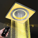 24" Cascada Perla LED Music Thermostatic Rainfall Shower System