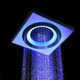 Cascada Perla 24" LED Music Shower System with Dual Showerheads and Body Jets