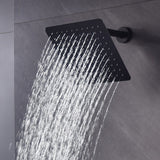 Installation of Cascada Sicilian Music LED Waterfall Shower System with dual rain showerheads