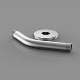 Metal pipe Cascada 7 inch curved wall shower arm