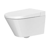 Illuminated side rotary knob control panel on Cascada Torino wall-hung smart toilet