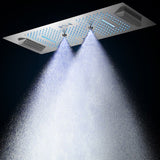 Cascada Verona 16"x36" Music LED Digital Shower System - Cascada Showers