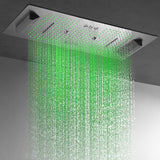 Cascada Verona 16"x36" Music LED Digital Shower System - Cascada Showers