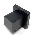 NPT 1/2 thread detail square brass shower elbow fitting