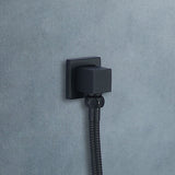 Square shower elbow wall mounted bathroom hose connector