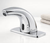 EcoMotion infrared sensor faucet by Cascada Showers in chrome finish