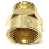 NPT male brass adapter for BSPP water fittings