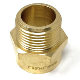 1 inch NPT male brass connector for BSPP pipe
