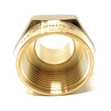High-quality lead-free brass plumbing adapter BSPP male to NPT female