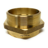 Lead-Free G Thread (British BSPP) Female to NPT Male Pipe Fitting Adapter - 1/4" - 4"