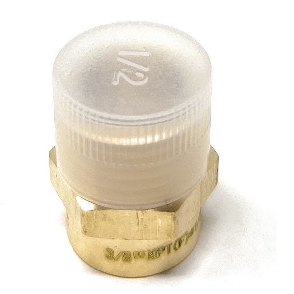 Lead-Free G Thread (Metric BSPP) Male to NPT Female Pipe Fitting Adapter - 1/4" - 3"