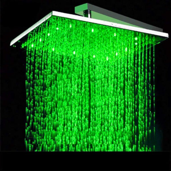 Tuscany LED Rainfall Thermostatic Shower System | Cascada Tuscany LED Rainfall Thermostatic Shower System | Cascada