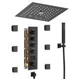 12" Siena Digital LED Bluetooth Shower System By Cascada Showers - Cascada Showers