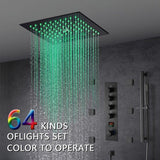 12" Turin Digital LED Bluetooth Shower System By Cascada Showers - Cascada Showers