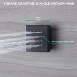 12" Turin Digital LED Bluetooth Shower System By Cascada Showers - Cascada Showers