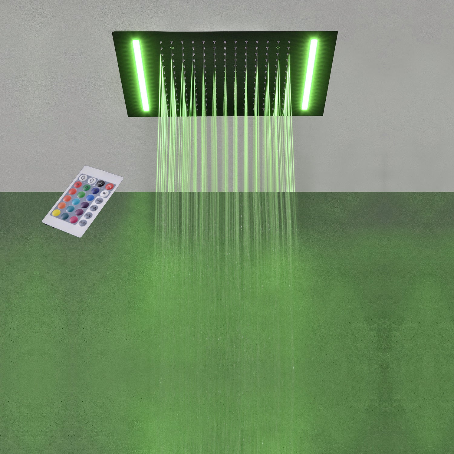 Rain Shower Head With Lights | Best Rainfall Shower Head