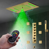 15"x23" Palermo Digital LED Music Shower System By Cascada Showers - Cascada Showers