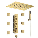 15"x23" Palermo Digital LED Music Shower System By Cascada Showers - Cascada Showers