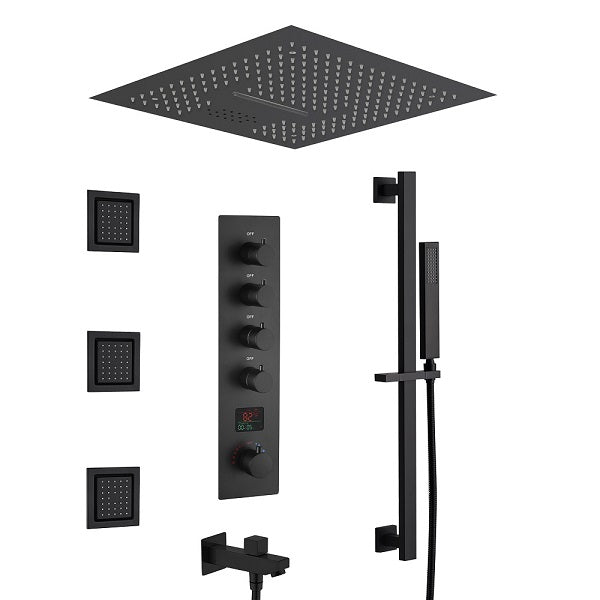 16" LED Cascada Shower System - Cascada Showers