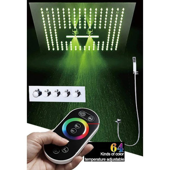 Luxury LED Rain Shower Head & Systems | Cascada Showers