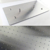 16" x 31" Stainless Steel Luxury Rectangular Rain Shower Heads - Cascada Showers