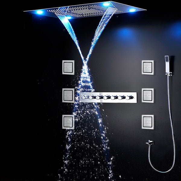 Luxury LED Rain Shower Head & Systems | Cascada Showers