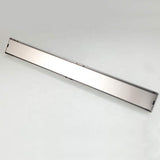 24" Stainless Steel Insert Linear Floor Drain for Shower, Rectangle - Cascada Showers