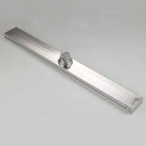 48" Stainless Steel Insert Linear Floor Drain for Shower, Rectangle - Cascada Showers