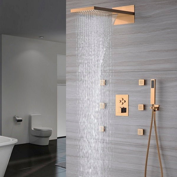 9x22 Cascada Annecy Shower System - Modern Luxury Design – Cascada Showers
