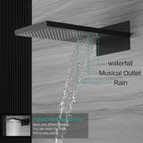 9"x22” Music LED shower system - Cascada Showers