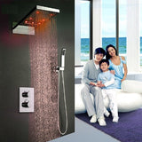 9"x22" Shower Set With 3-Way Thermostatic Valve - Cascada Showers
