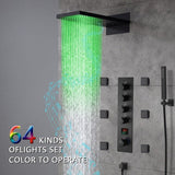 9"x26" Bologna LED Music Shower System By Cascada Showers - Cascada Showers