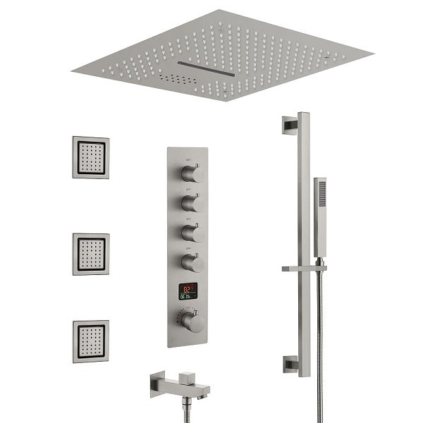 Cascada Amalfi Luxury 16” LED Shower System