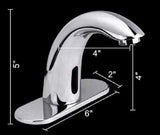 Automatic Hands Free Contemporary Sensor Faucet (Hot & Cold) - Cascada Showers