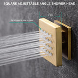 Cascada 12" Siena Digital Music LED Shower System - Cascada Showers