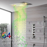 Cascada 15"x23" Catania Bluetooth LED Shower System - Cascada Showers