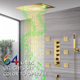Cascada 15"x23" Trento Digital LED Shower System - Cascada Showers