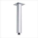 Cascada 16 Inch Ceiling Mount Square Rainfall LED Shower Head, Stainless Steel (include Shower Arm) - Cascada Showers