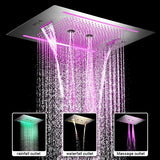 Cascada 23"x31" Florence LED Music Shower Head - Cascada Showers