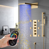 Cascada 9"x22” Music LED shower system - Cascada Showers