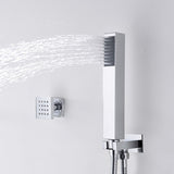 Cascada Annecy 12” Square Shower System - Cascada Showers