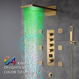 Cascada Bologna 9"x26" Digital LED Music Shower System - Cascada Showers