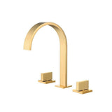 Cascada Classic Design Waterfall Bathroom Sink Faucet with 2 Square - Cascada Showers