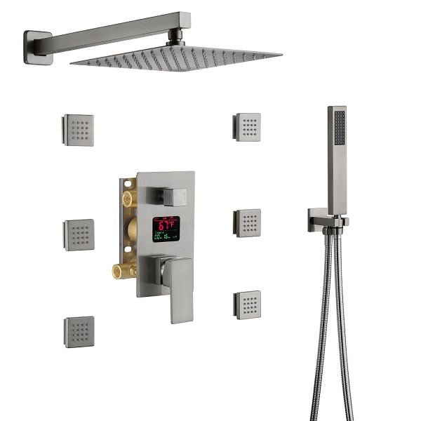 Cascada Garda Digital 12” Shower System - Cascada Showers